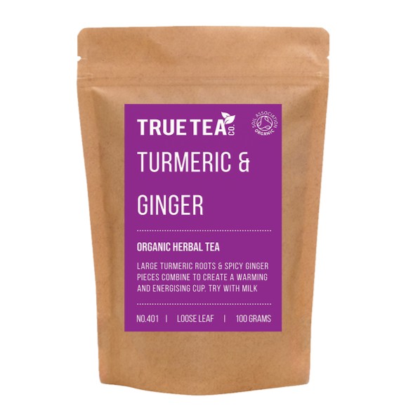 True Tea | Loose Leaf Organic Herbal Tea | Turmeric and Ginger