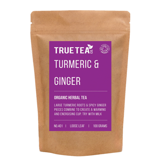 True Tea | Loose Leaf Organic Herbal Tea | Turmeric and Ginger