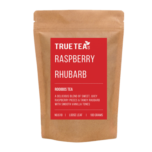 True Tea | Loose Leaf Rooibos Tea | Raspberry Rhubarb