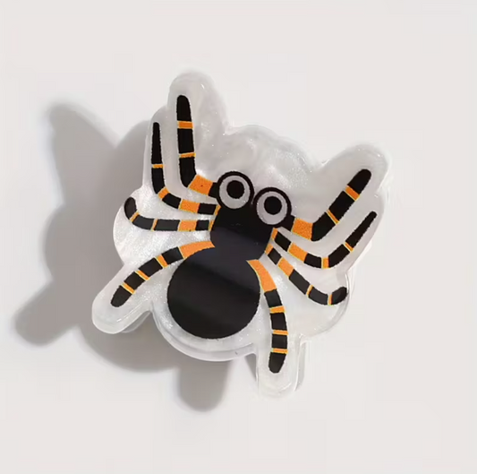 Mini Halloween Hair Claw | Spider