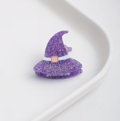 Mini Halloween Hair Claw | Witches Hat