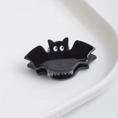 Mini Halloween Hair Claw | Mini Bat 4cm