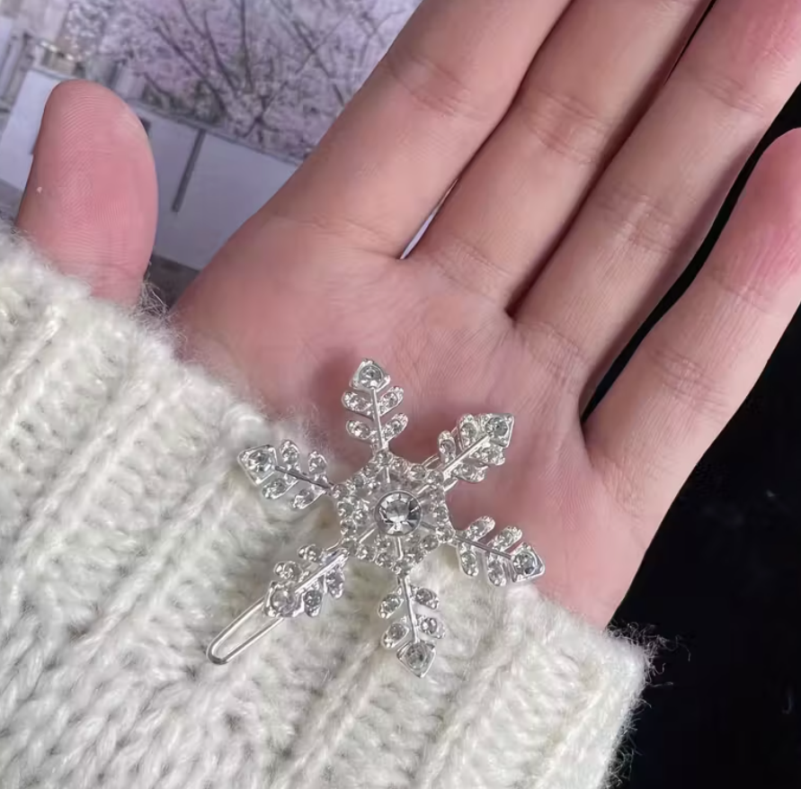 Hair Clip | Snowflake
