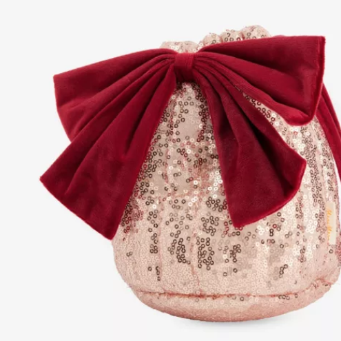 Meri Meri | Drawstring Bag | Sequin & Big Bow