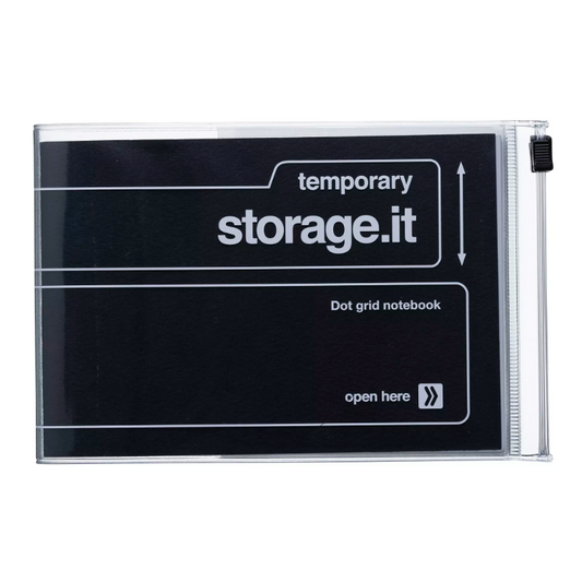 Mark's Inc. | Storage.it Dot Grid Notebook | Black