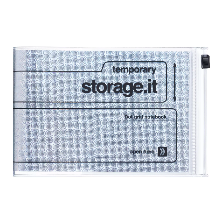 Mark's Inc. | Storage.it Dot Grid Notebook | Hologram