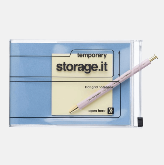 Mark's Inc. | Storage.it Dot Grid Notebook | Hologram