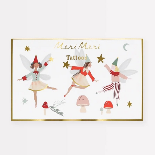 Meri Meri | Tattoo Large | Christmas Fairies