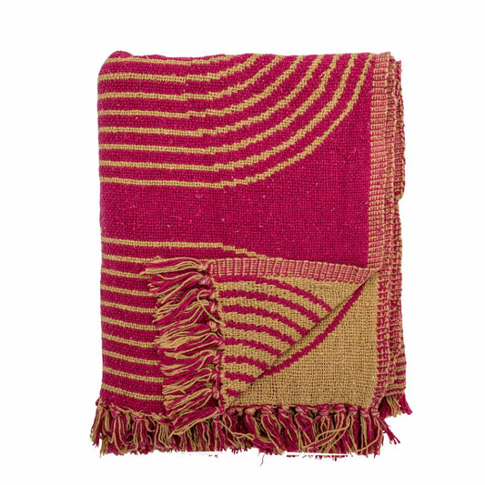 Bloomingville | Blanket / Throw | Tiffanie Pink