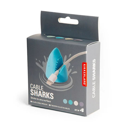 Kikkerland | Cable Sharks (set of 4)