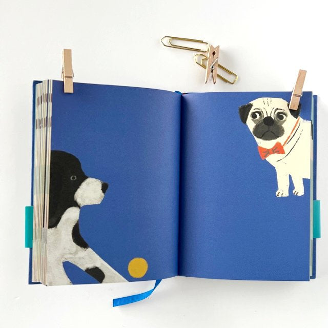 Roger La Borde | Luxe Illustrated Journal | Shaggy Dogs