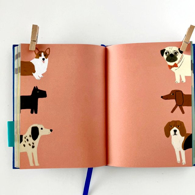 Roger La Borde | Luxe Illustrated Journal | Shaggy Dogs