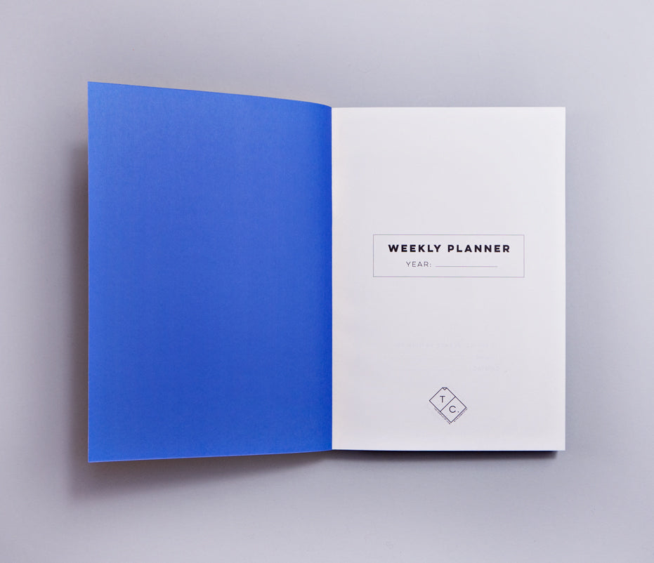 The Completist | A5 Undated Weekly Planner Book | Tokyo