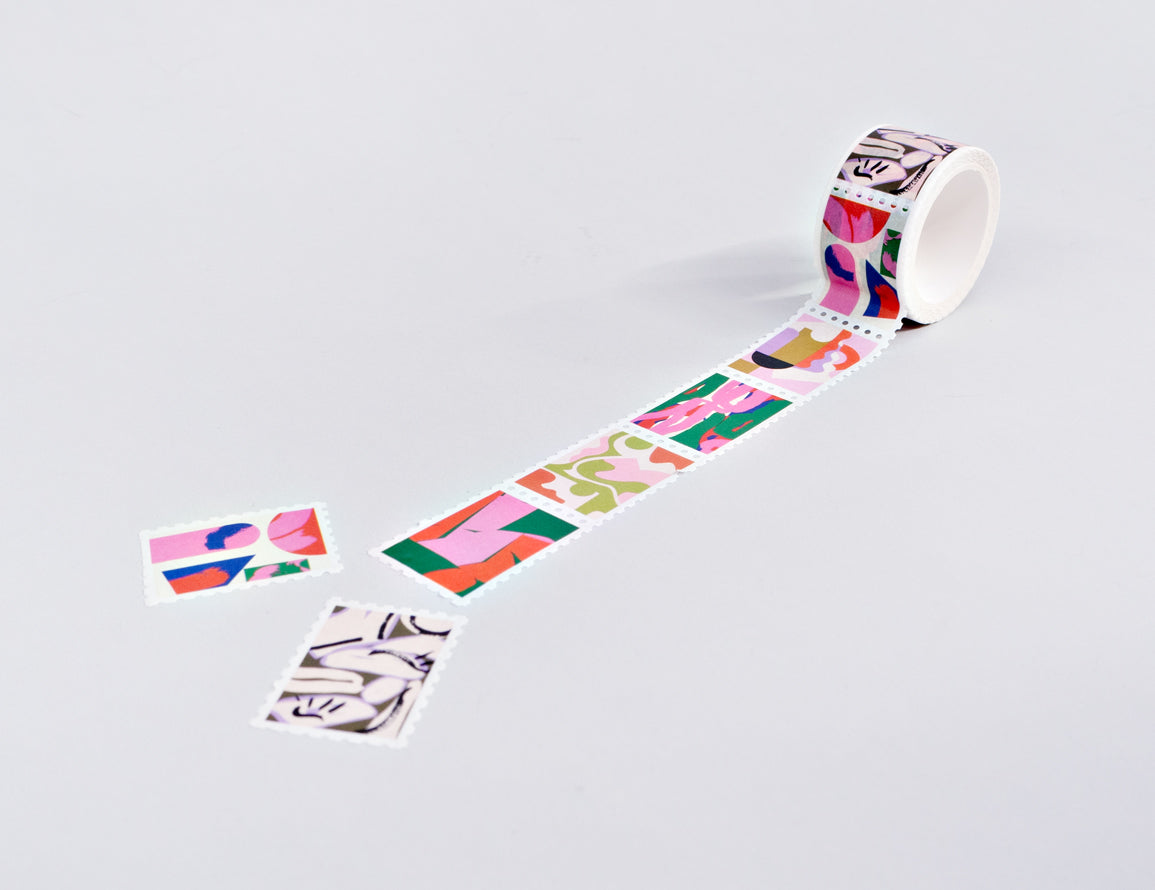 The Completist | Stamp Washi Tape | Capri Mix