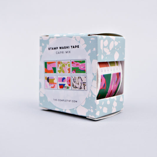 The Completist | Stamp Washi Tape | Capri Mix