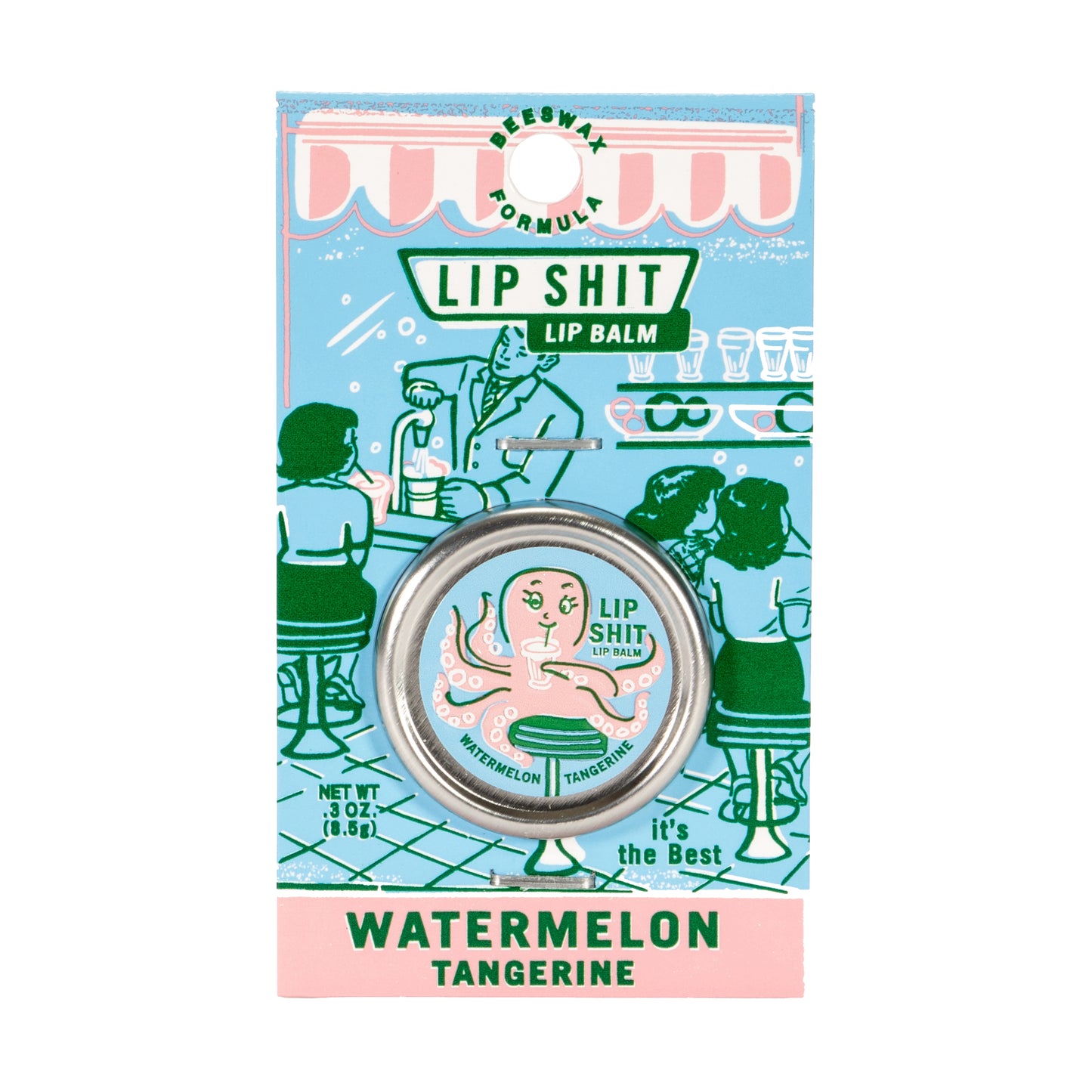 Lip Shit Watermelon Tangerine Lip Balm