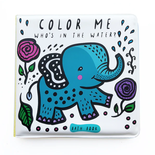 Bath Book Color Me | Who's in the Water?