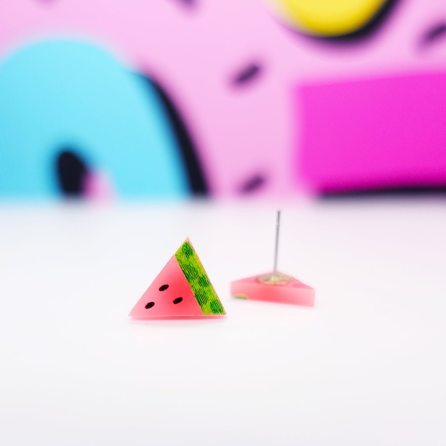 Silly Loaf | Watermelon Stud Earrings