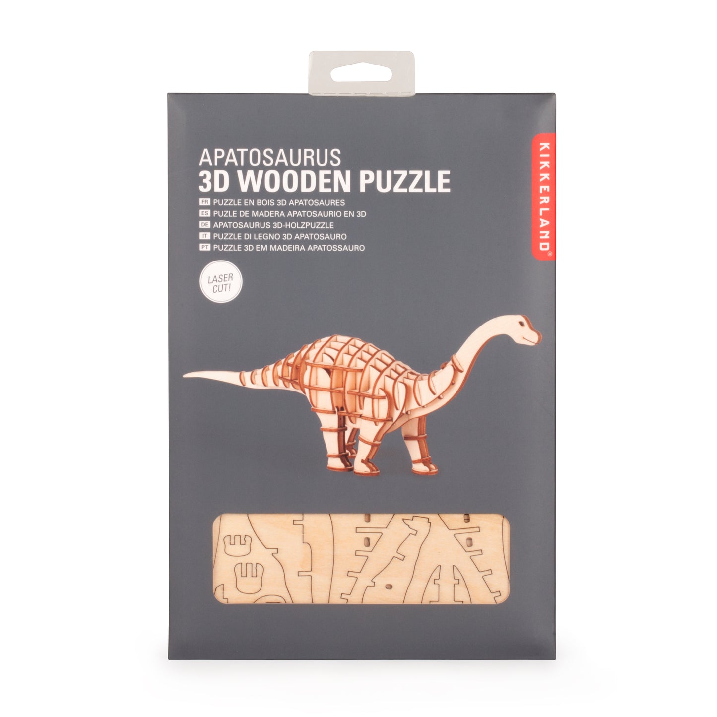 3D Wooden Puzzle | Apatosaurus