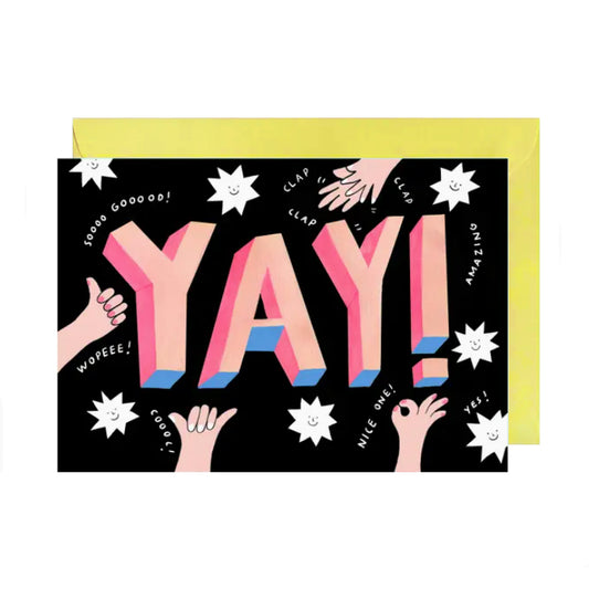 Greetings Card | "Yay!"