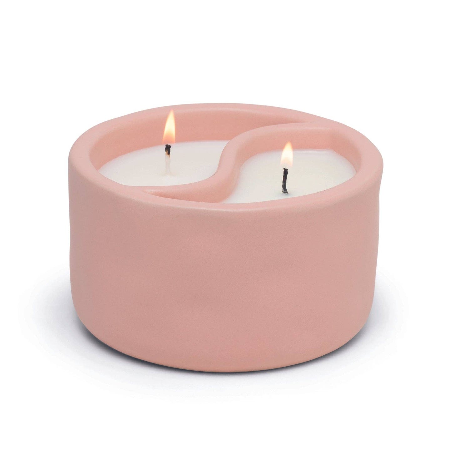Paddywax | Yin-Yang Candle | Pink | Cactus Flower & Watermint