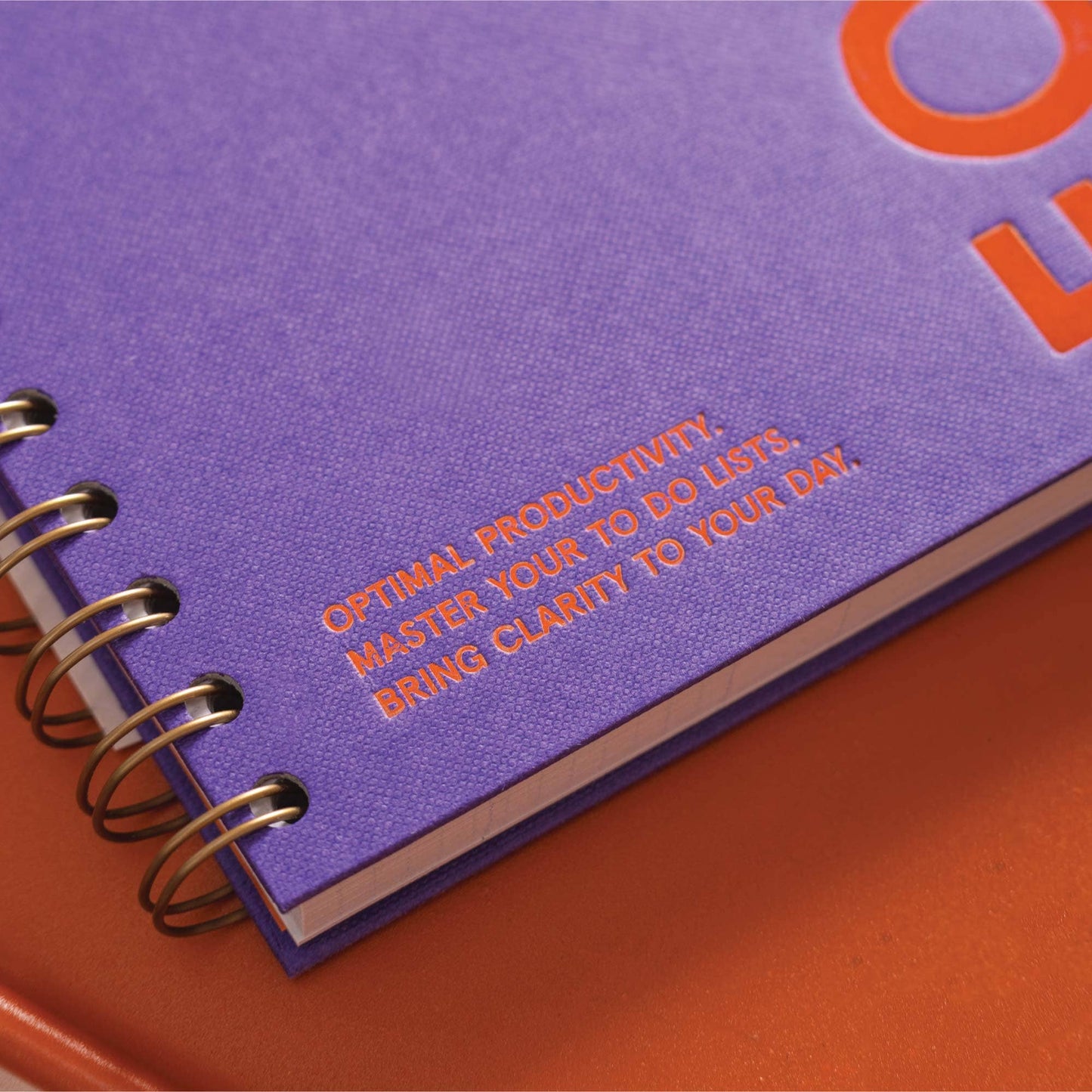 Good Tuesday | Daily Productivity Planner | Undated | Hardback | Purple