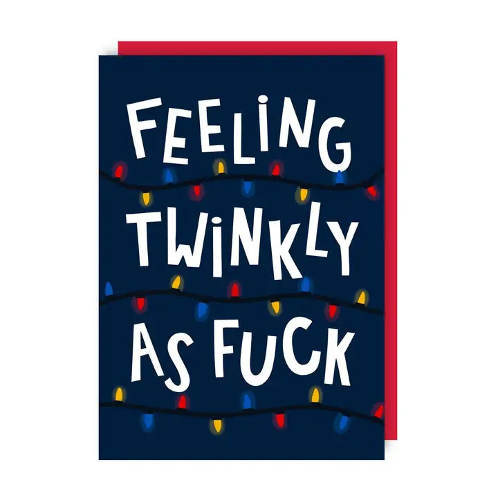 Christmas Card | "Feeling Twinkly as Fuck"
