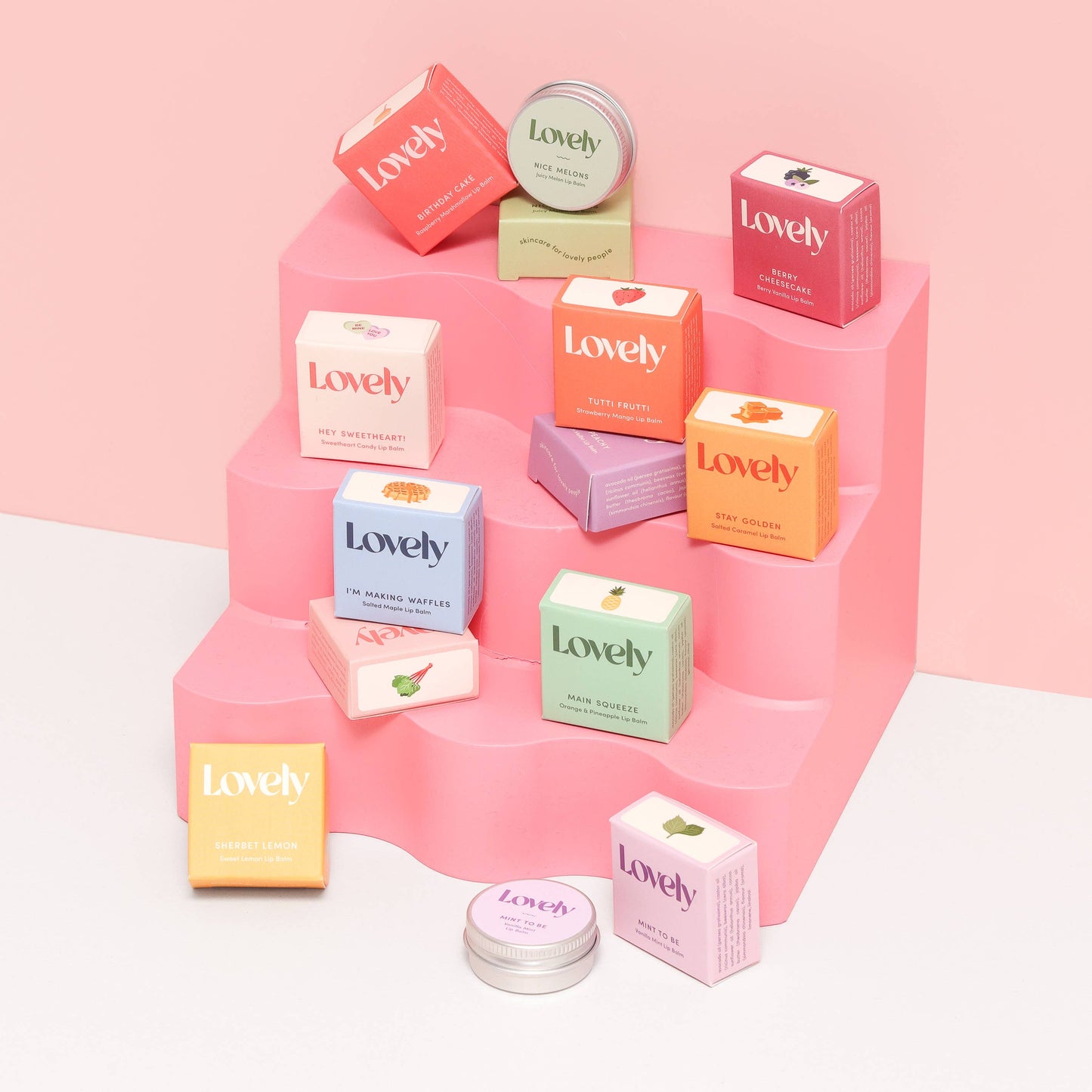 Lovely Skincare | Lip Balm | You're So Sweet - Rhubarb & Custard