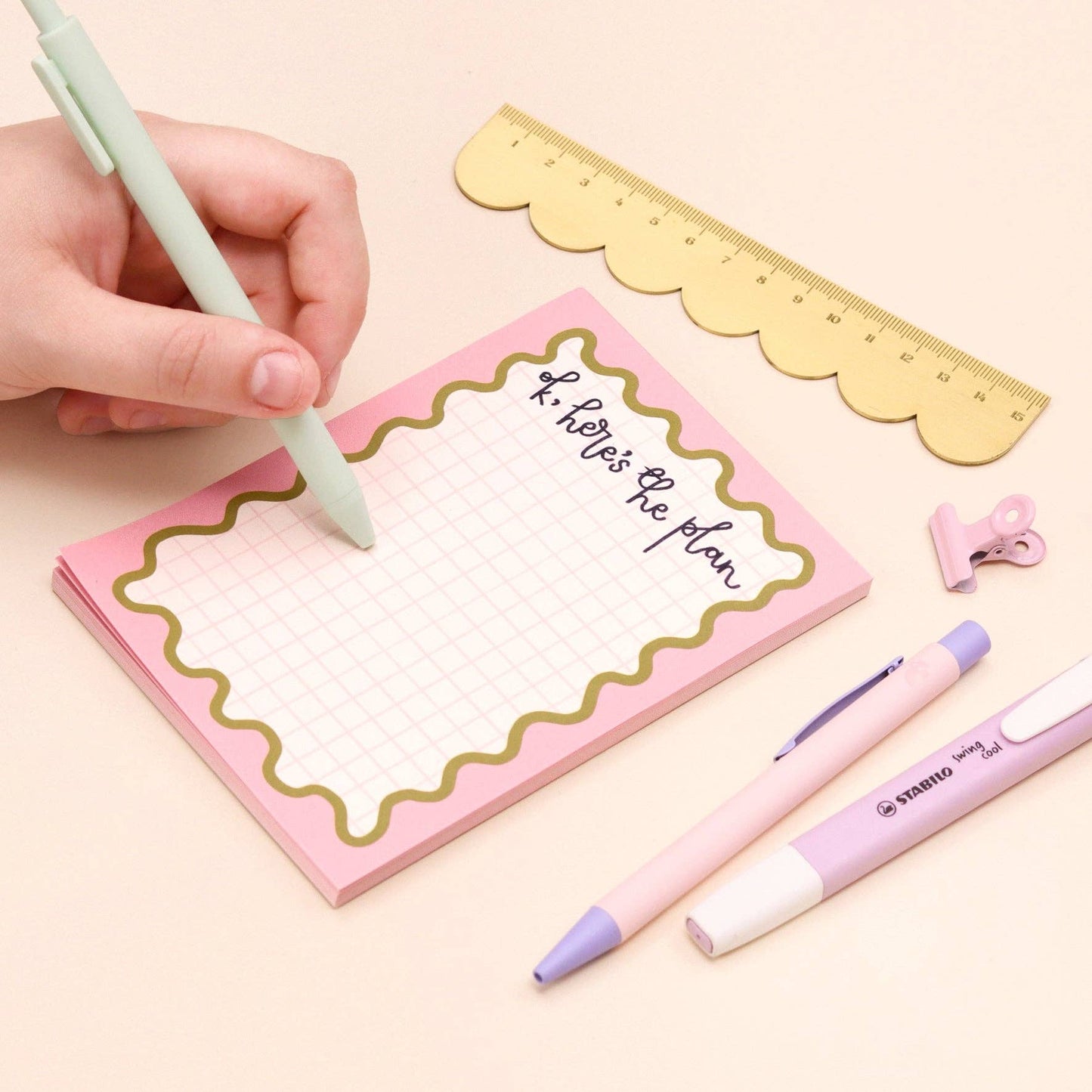 Oh, Laura | A6 Notepad | OK, Here's the Plan