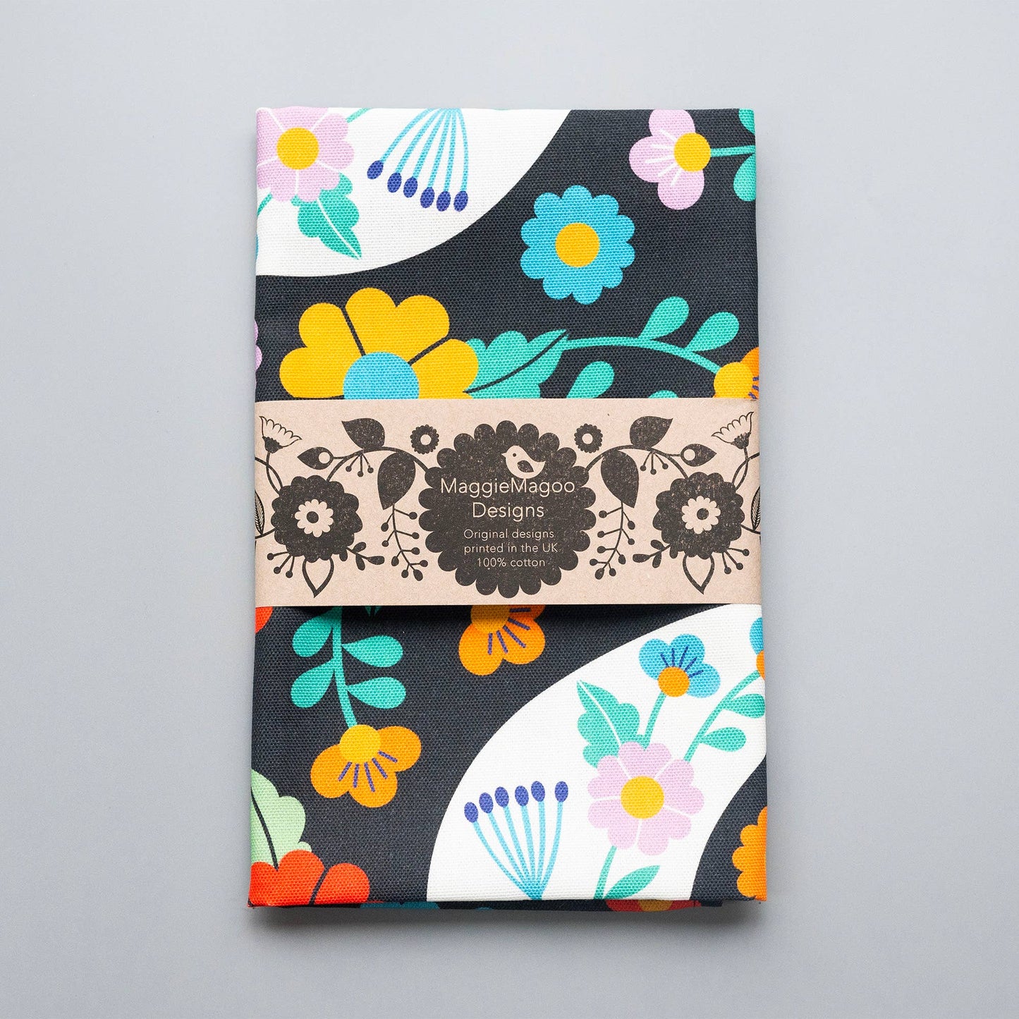 Maggie Magoo | tea Towel | Bright Folk Birds