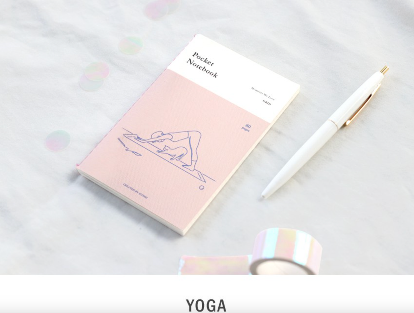 Iconic | Pocket Notebook (Grid) | Yoga