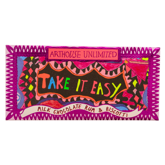 ARTHOUSE Unlimited | Joy Sized: Take It Easy, Milk Chocolate Rum & Biscotti
