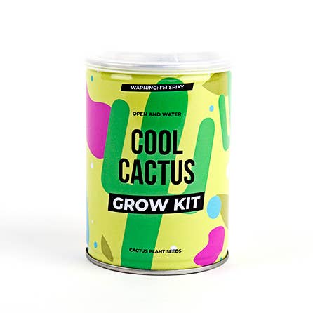 Cool Cactus Grow Tin