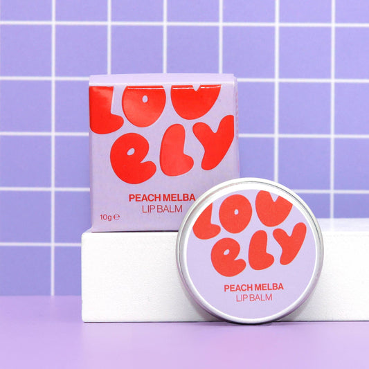 Lovely Skincare | Peach Melba | Lip Balm