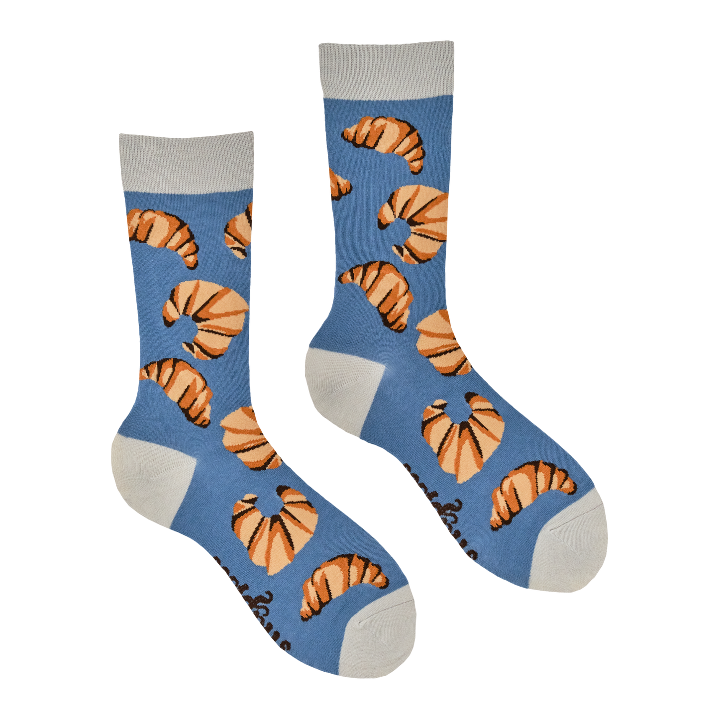 Socktopus | Croissants | Blue | L UK 9-12