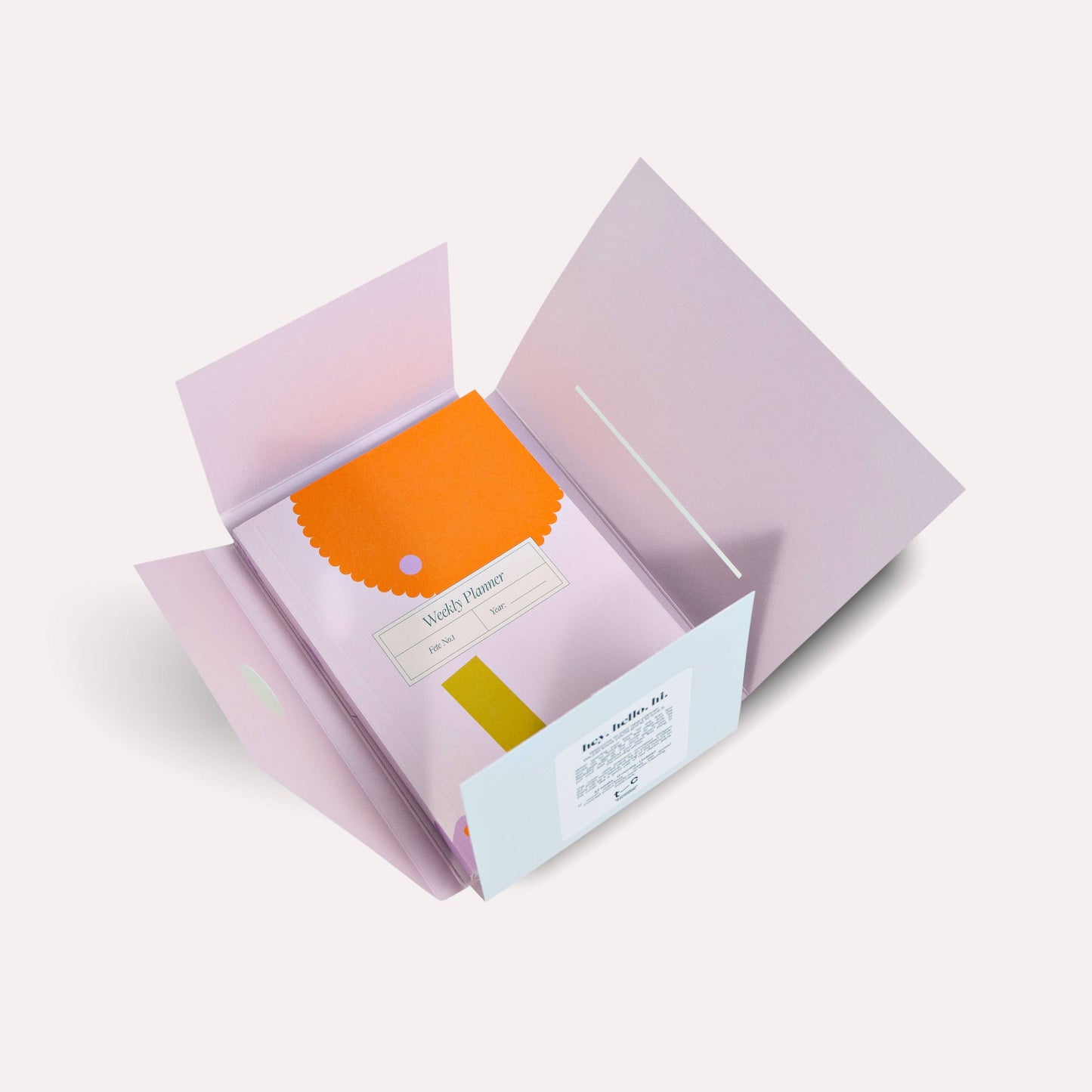 The Completist | A6 Weekly Planner | Fete Undated