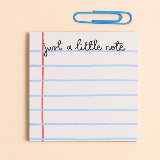 Oh, Laura | Memo Pad | Just a Little Note