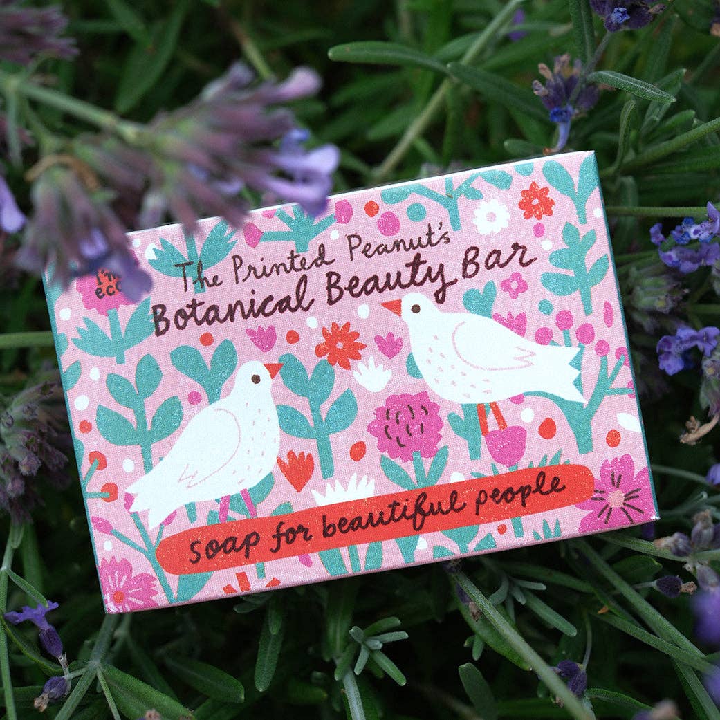 The Printed Peanut | Natural Handmade Soap Bar | Botanical Beauty
