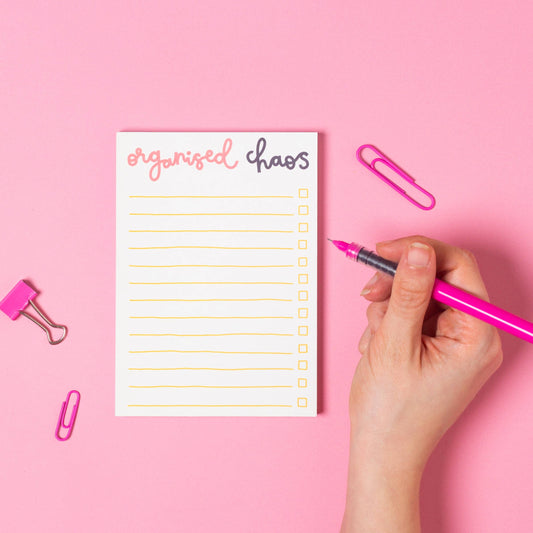 Oh, Laura | A6 Notepad | Organised Chaos