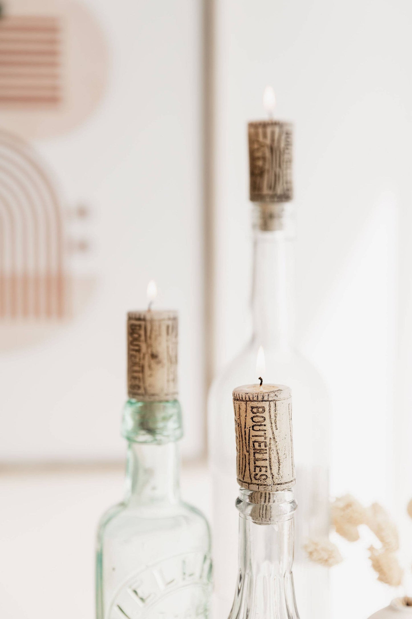 UBERSTAR | Wine Cork Candles (Set of 4)