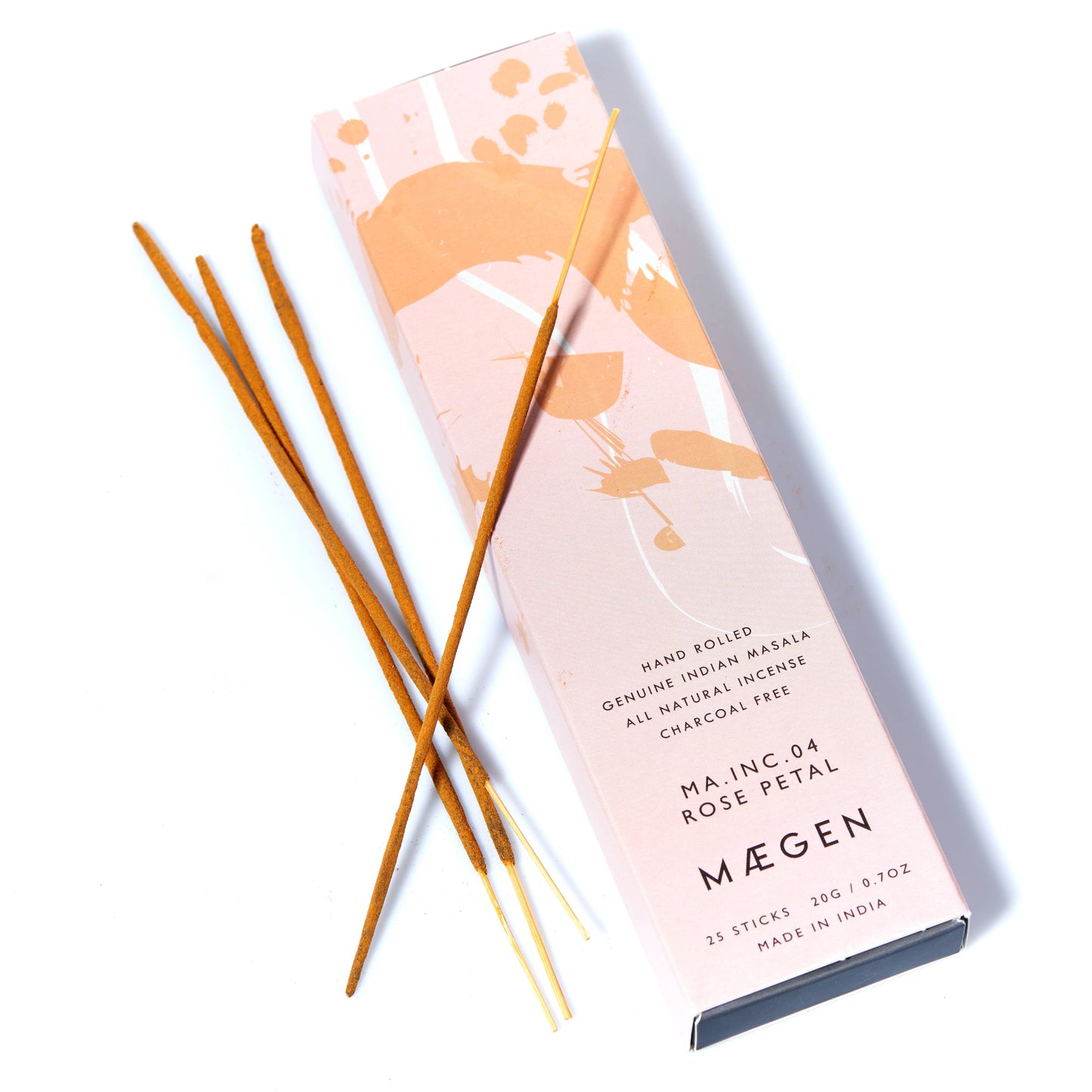 MÆGEN | Incense Sticks | Rose Petal Genuine Indian Masala