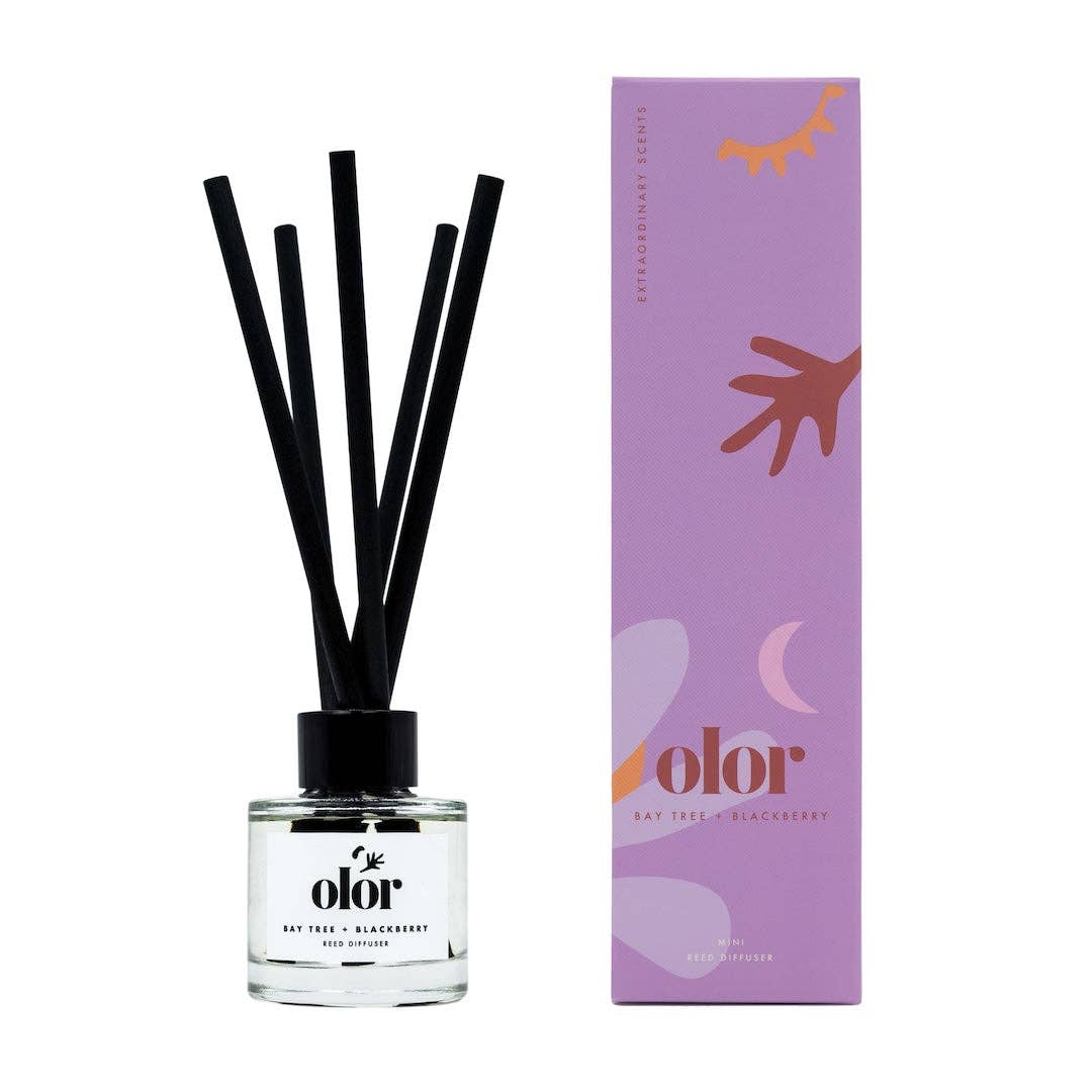 OLOR - Bay Tree + Blackberry Mini Reed Diffuser