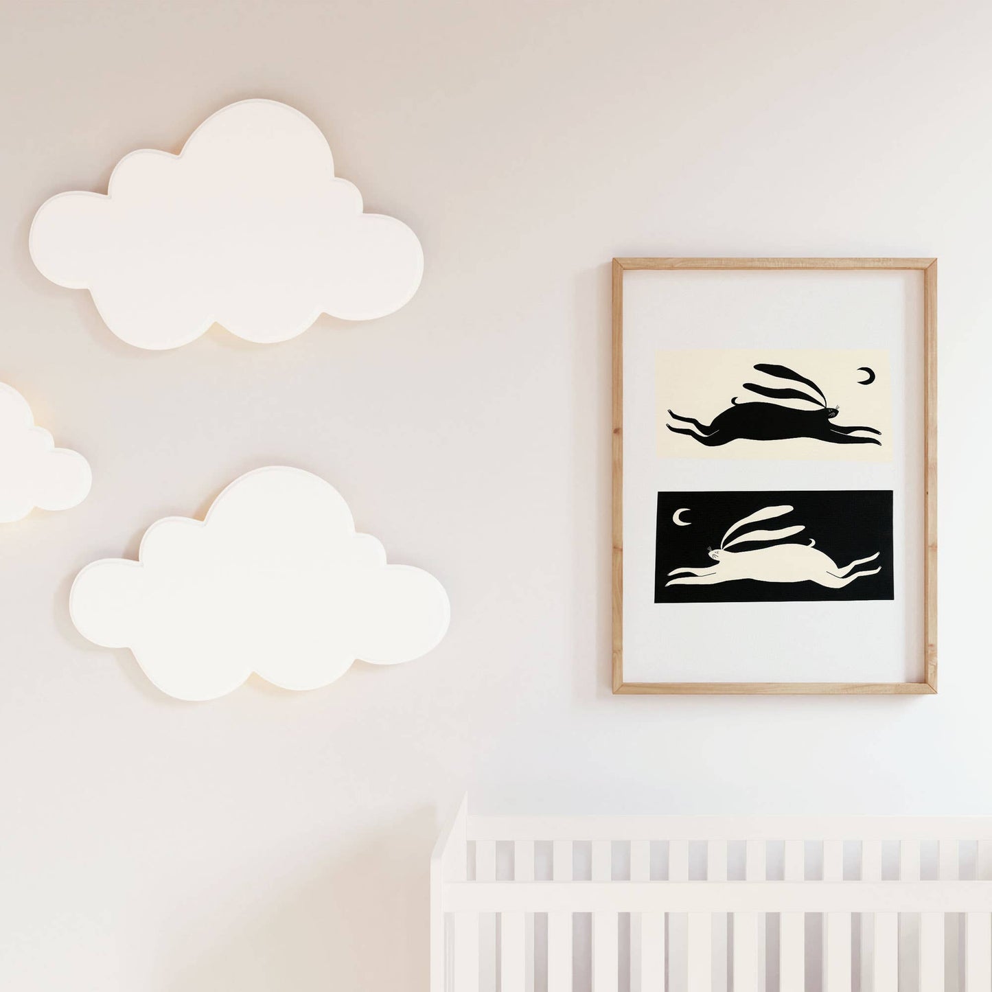 Little Black Cat | A4 Print | Negative / Positive Hare