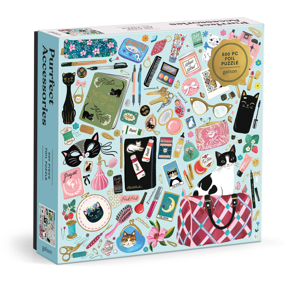 Jigsaw | 500 Piece Foil Puzzle | Purrfect Accessories