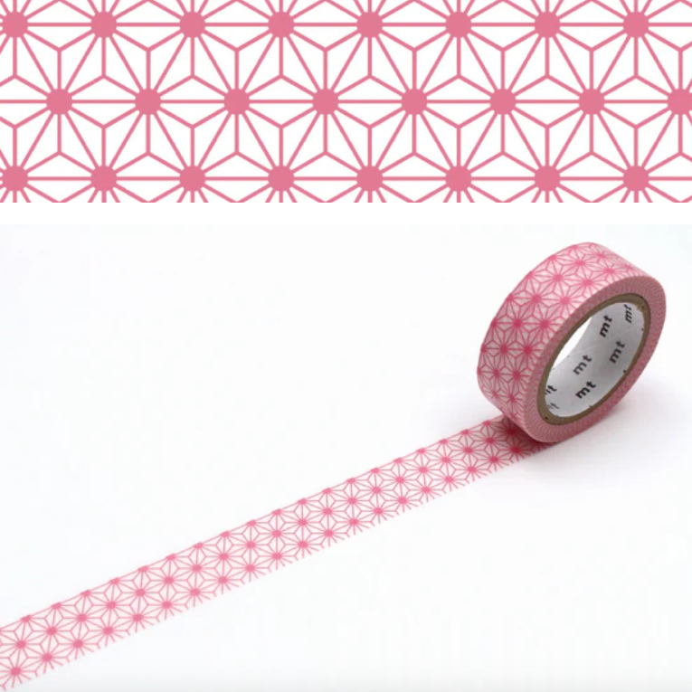 mt deco | Washi Tape | Asanoha Momo