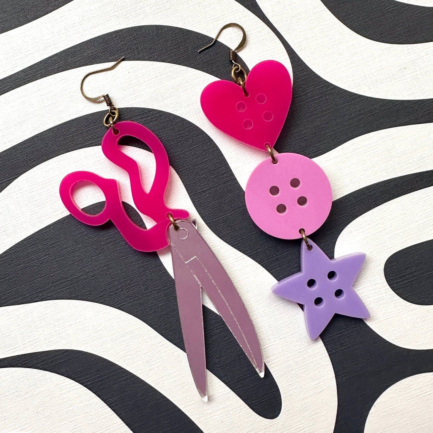 Silly Loaf | Statement Earrings | Sewing