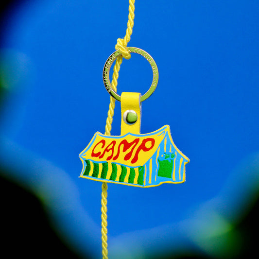 Ark | Camp Novelty Key Fob | Yellow