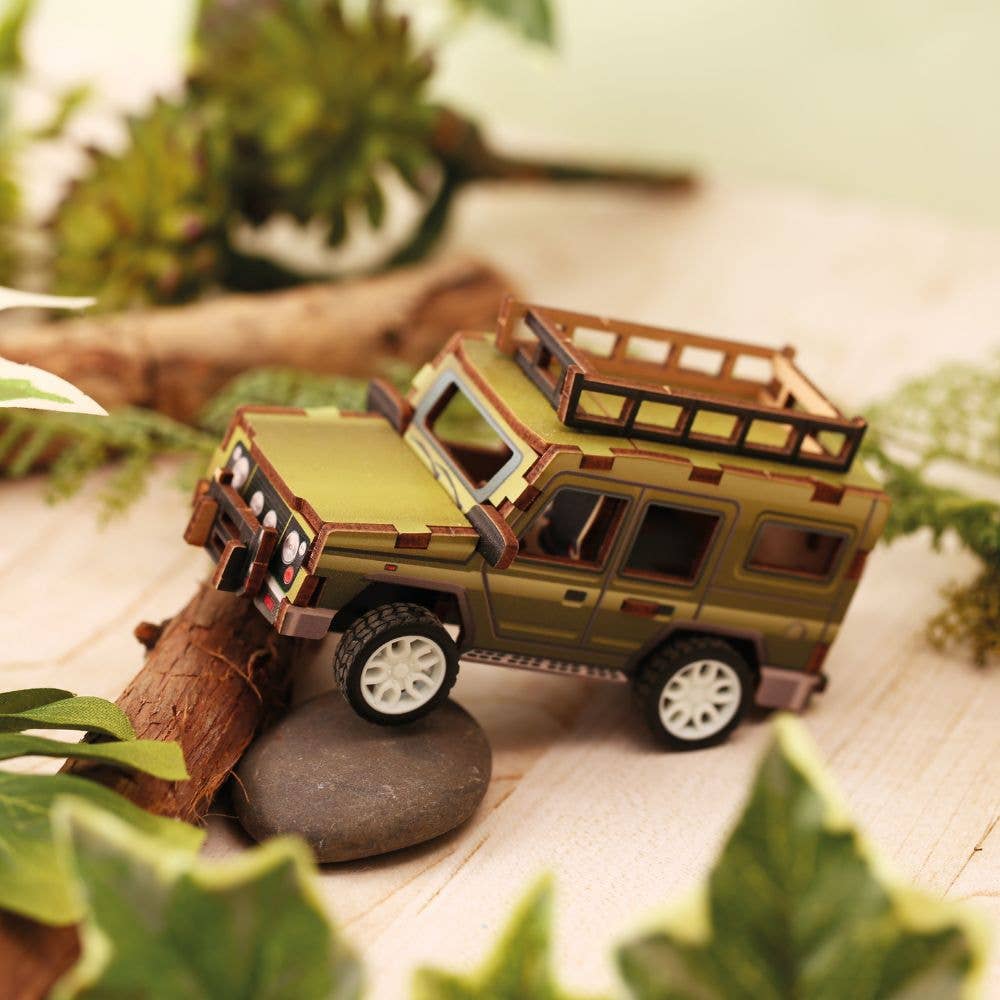Graine Creative | Wooden 3D Model | Jeep