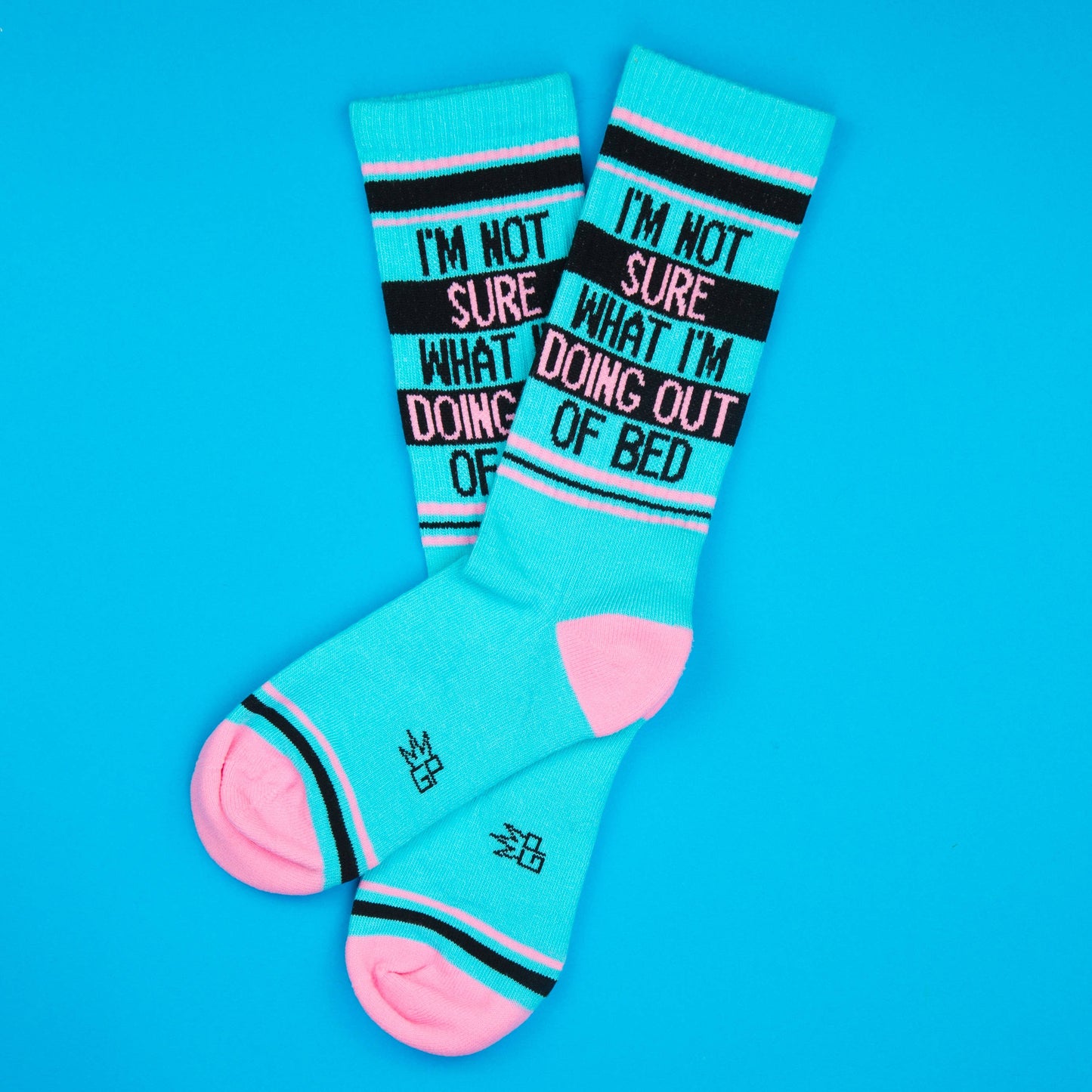 Gumball Poodle | Gym Crew Socks | I'm Not Sure What I'm Doing Out Of Bed