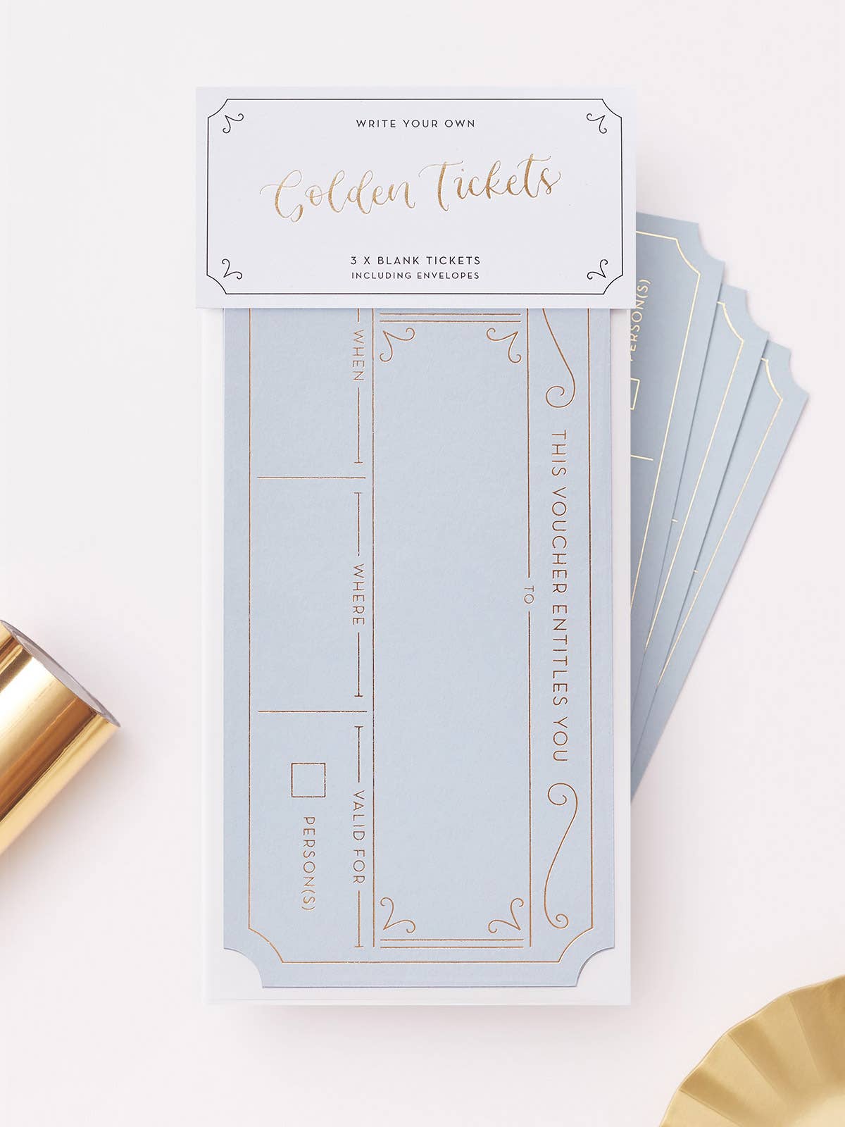 Another Loop | Blank Gift Voucher 3 Pack | Blue